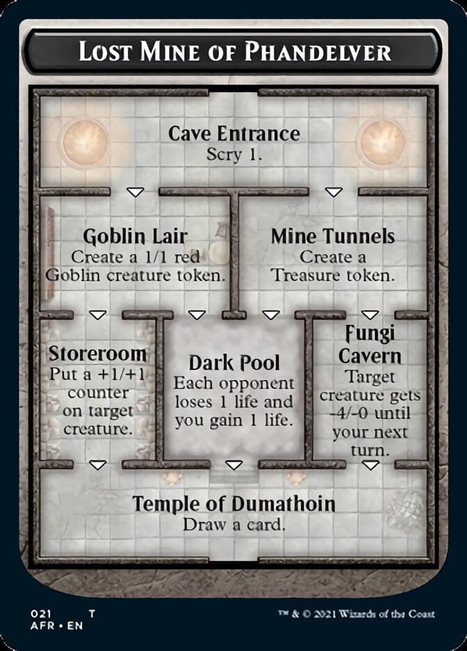 Dungeon of the Mad Mage // Lost Mine of Phandelver Double-Sided Token [Dungeons & Dragons: Adventures in the Forgotten Realms Tokens] | Jomio and Rueliete's Cards and Comics