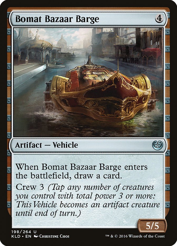 Bomat Bazaar Barge [Kaladesh] | Jomio and Rueliete's Cards and Comics