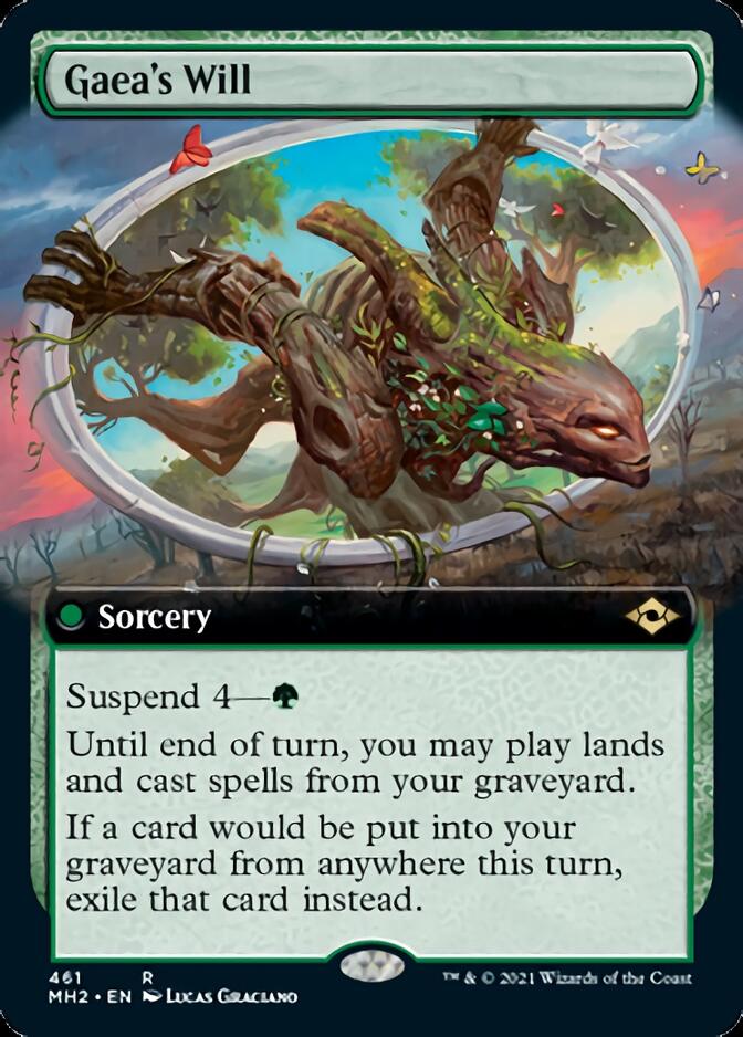 Gaea's Will (Extended Art) [Modern Horizons 2] | Jomio and Rueliete's Cards and Comics