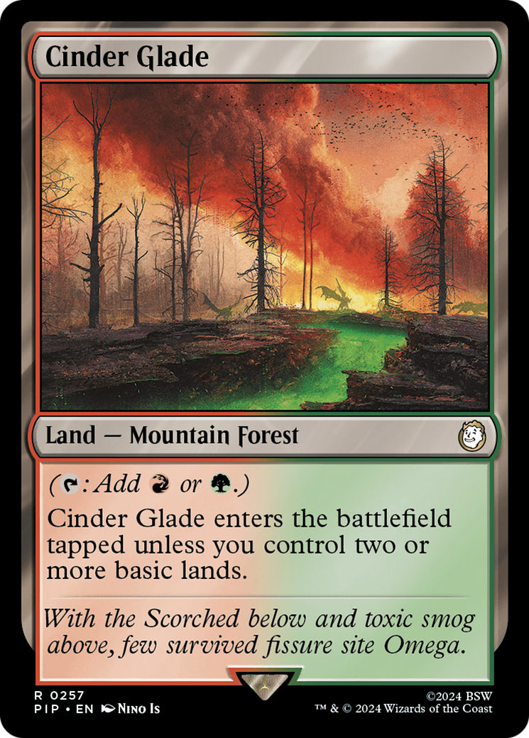 Cinder Glade [Fallout] | Jomio and Rueliete's Cards and Comics