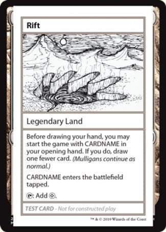 Rift (2021 Edition) [Mystery Booster Playtest Cards] | Jomio and Rueliete's Cards and Comics