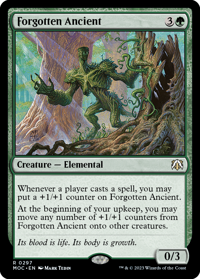 Forgotten Ancient [March of the Machine Commander] | Jomio and Rueliete's Cards and Comics