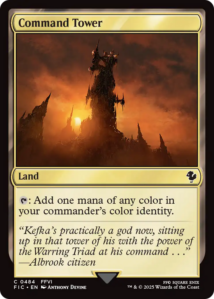 Command Tower (0484) [FINAL FANTASY Commander] | Jomio and Rueliete's Cards and Comics