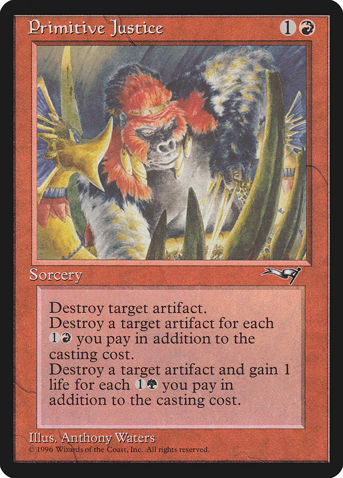 Primitive Justice [Alliances] | Jomio and Rueliete's Cards and Comics