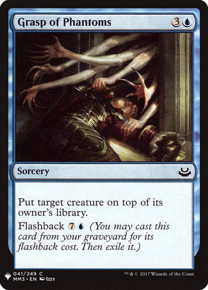Grasp of Phantoms [Mystery Booster] | Jomio and Rueliete's Cards and Comics
