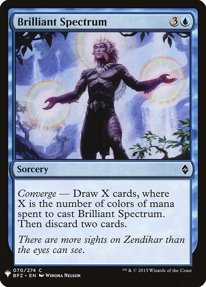 Brilliant Spectrum [Mystery Booster] | Jomio and Rueliete's Cards and Comics