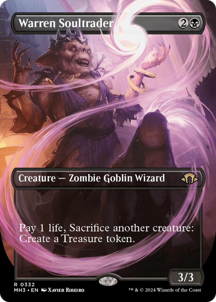 Warren Soultrader (Borderless) [Modern Horizons 3] | Jomio and Rueliete's Cards and Comics