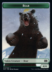 Bear // Knight Double-Sided Token [Double Masters 2022 Tokens] | Jomio and Rueliete's Cards and Comics