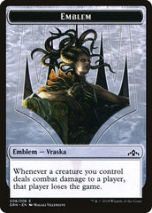 Vraska Emblem // Human Double-Sided Token [Challenger Decks 2020 Tokens] | Jomio and Rueliete's Cards and Comics