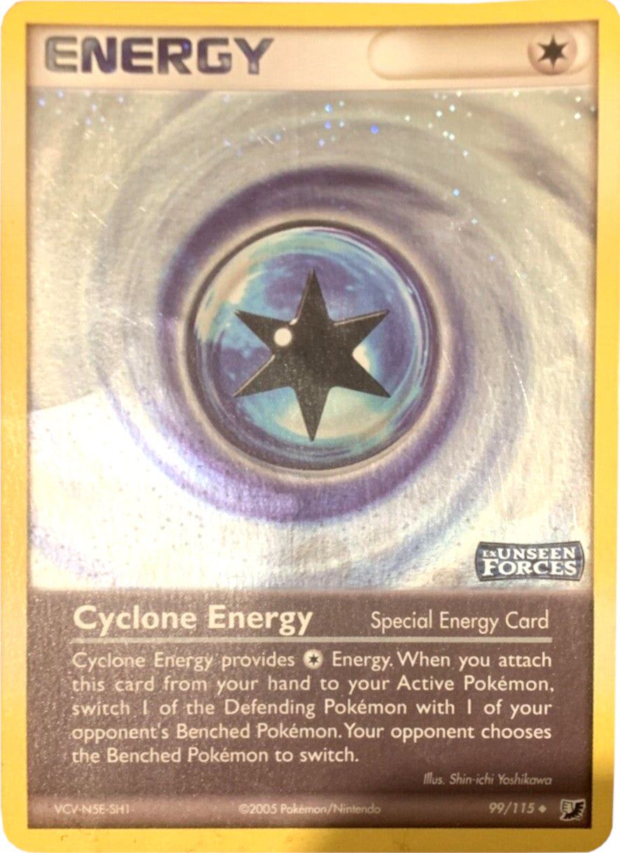Cyclone Energy (99/115) (Stamped) [EX: Unseen Forces] | Jomio and Rueliete's Cards and Comics