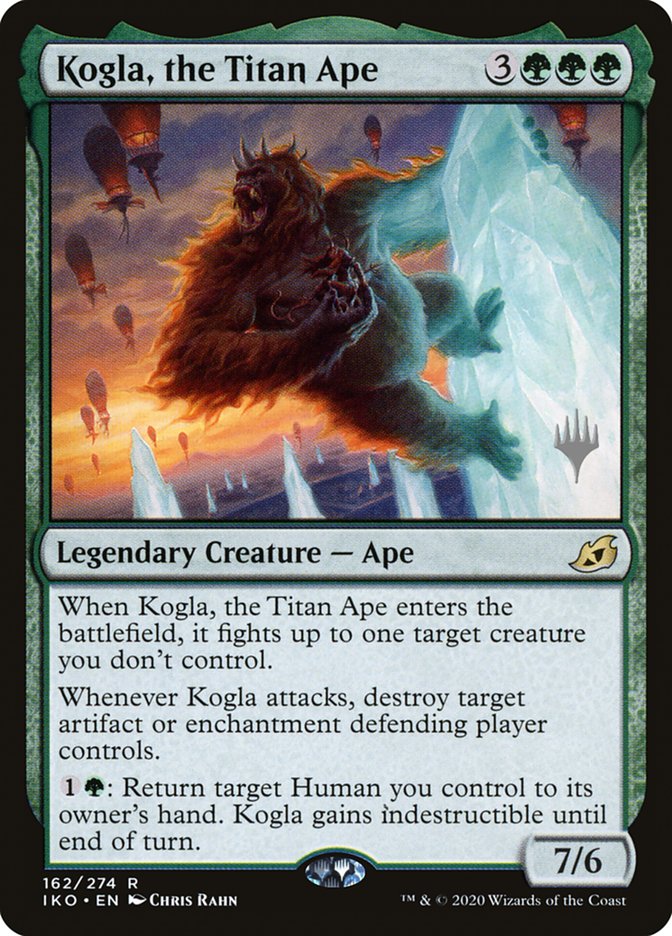Kogla, the Titan Ape (Promo Pack) [Ikoria: Lair of Behemoths Promos] | Jomio and Rueliete's Cards and Comics