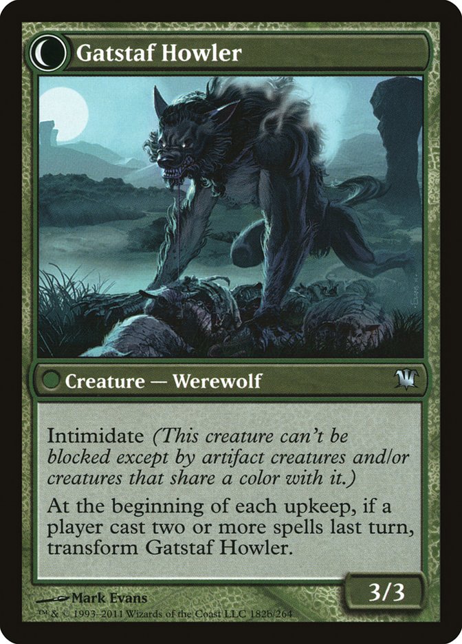Gatstaf Shepherd // Gatstaf Howler [Innistrad] | Jomio and Rueliete's Cards and Comics