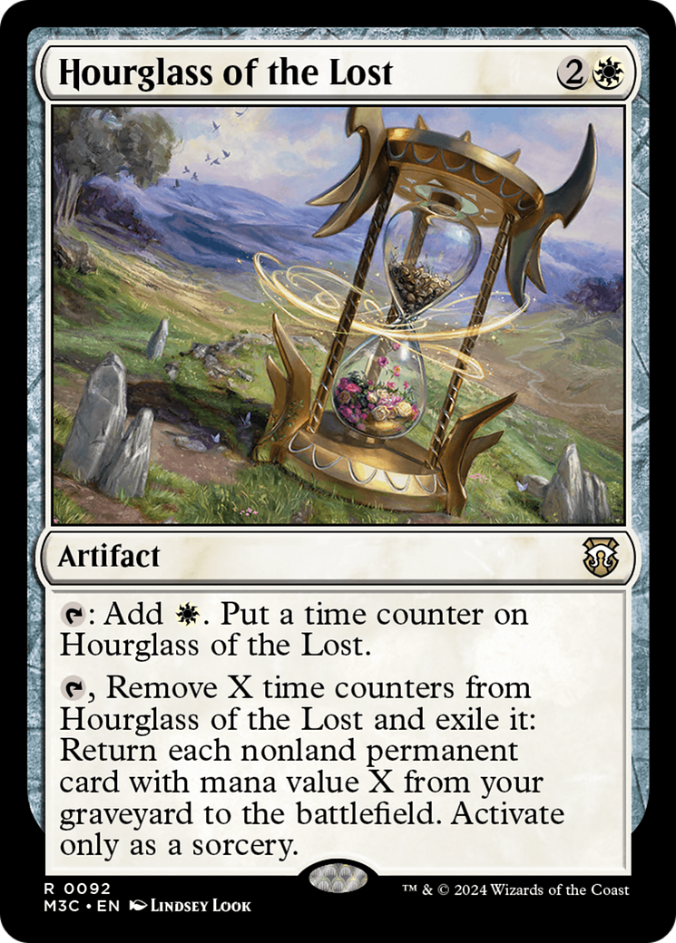 Hourglass of the Lost [Modern Horizons 3 Commander] | Jomio and Rueliete's Cards and Comics