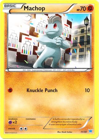 Machop (11/30) [XY: Trainer Kit 2 - Latios] | Jomio and Rueliete's Cards and Comics