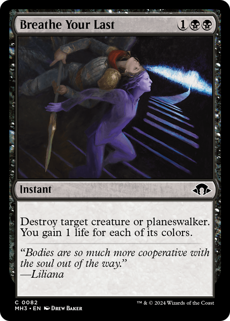 Breathe Your Last [Modern Horizons 3] | Jomio and Rueliete's Cards and Comics
