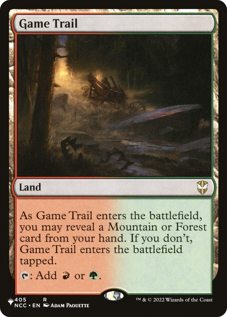 Game Trail [The List] | Jomio and Rueliete's Cards and Comics
