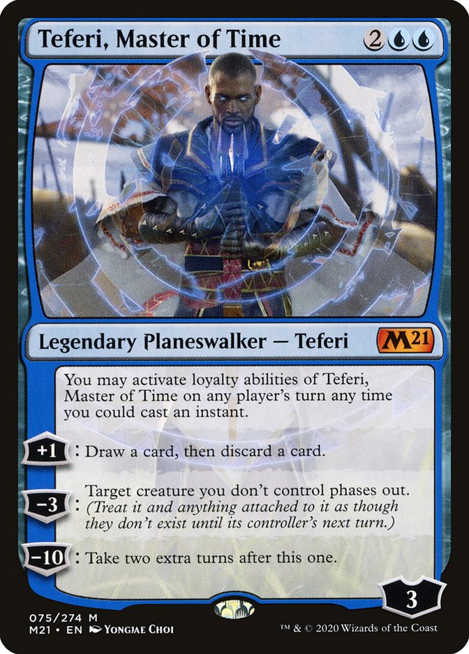 Teferi, Master of Time (075) [Core Set 2021] | Jomio and Rueliete's Cards and Comics