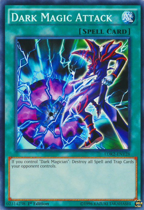 Dark Magic Attack [LDK2-ENY28] Common | Jomio and Rueliete's Cards and Comics