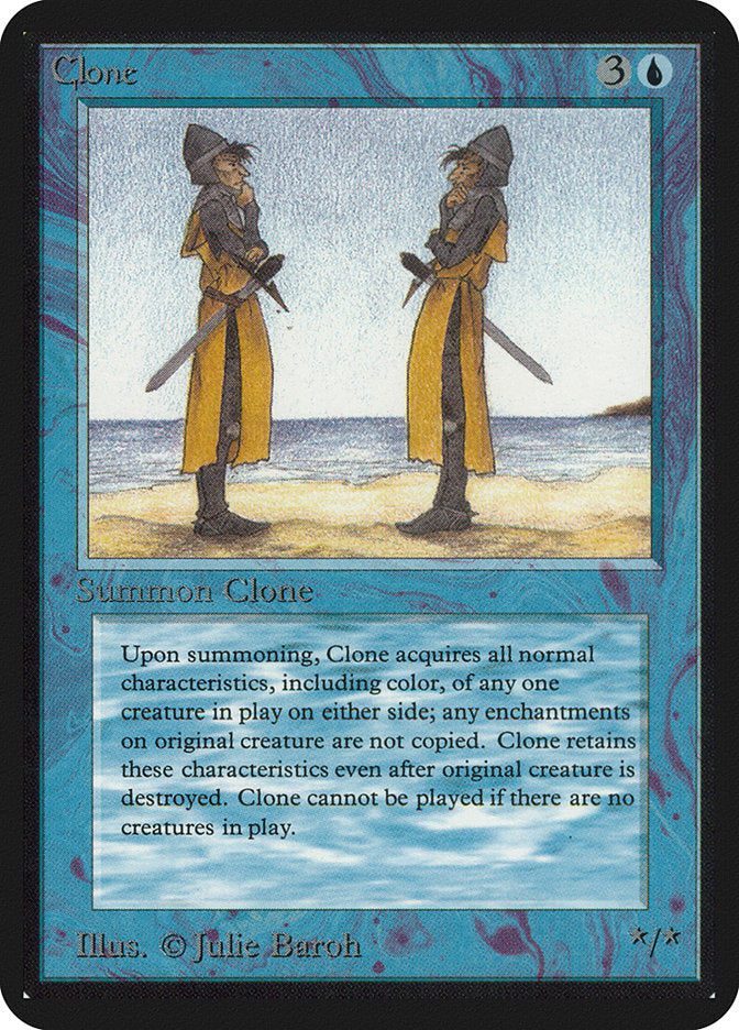 Clone [Alpha Edition] | Jomio and Rueliete's Cards and Comics