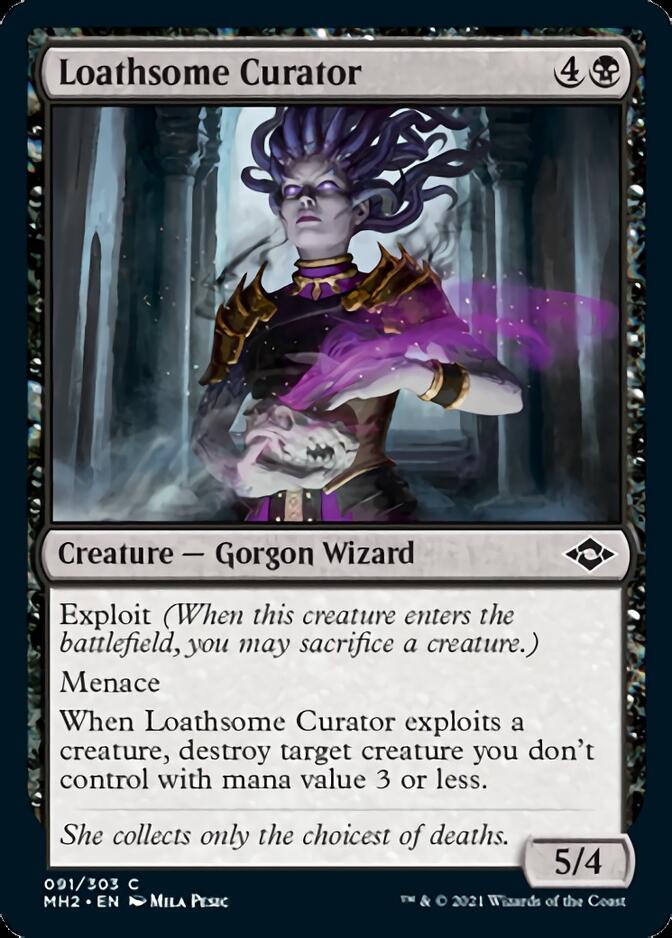 Loathsome Curator [Modern Horizons 2] | Jomio and Rueliete's Cards and Comics