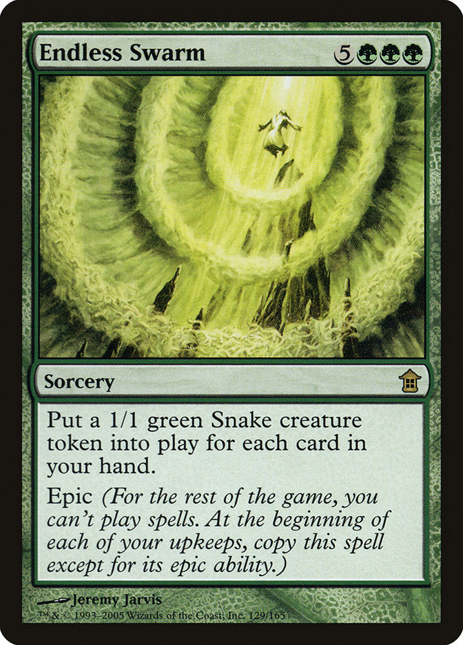 Endless Swarm [Saviors of Kamigawa] | Jomio and Rueliete's Cards and Comics