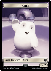 Alien // Osgood, Operation Double Double-Sided Token [Doctor Who Tokens] | Jomio and Rueliete's Cards and Comics