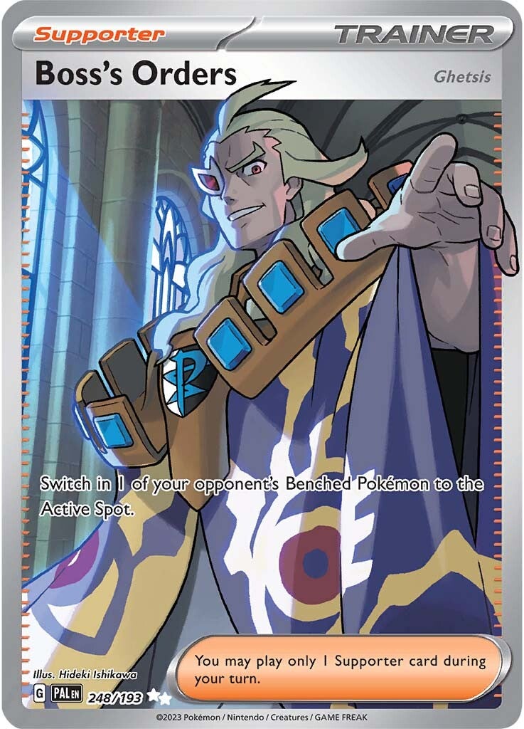 Boss's Orders (248/193) [Scarlet & Violet: Paldea Evolved] | Jomio and Rueliete's Cards and Comics