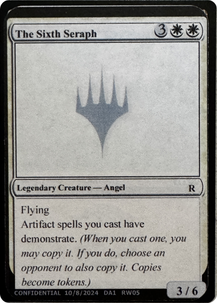The Sixth Seraph [Mystery Booster 2 Playtest Cards] | Jomio and Rueliete's Cards and Comics