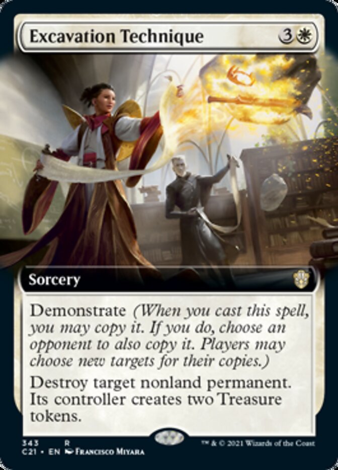 Excavation Technique (Extended Art) [Commander 2021] | Jomio and Rueliete's Cards and Comics