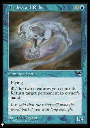 Tradewind Rider [The List] | Jomio and Rueliete's Cards and Comics