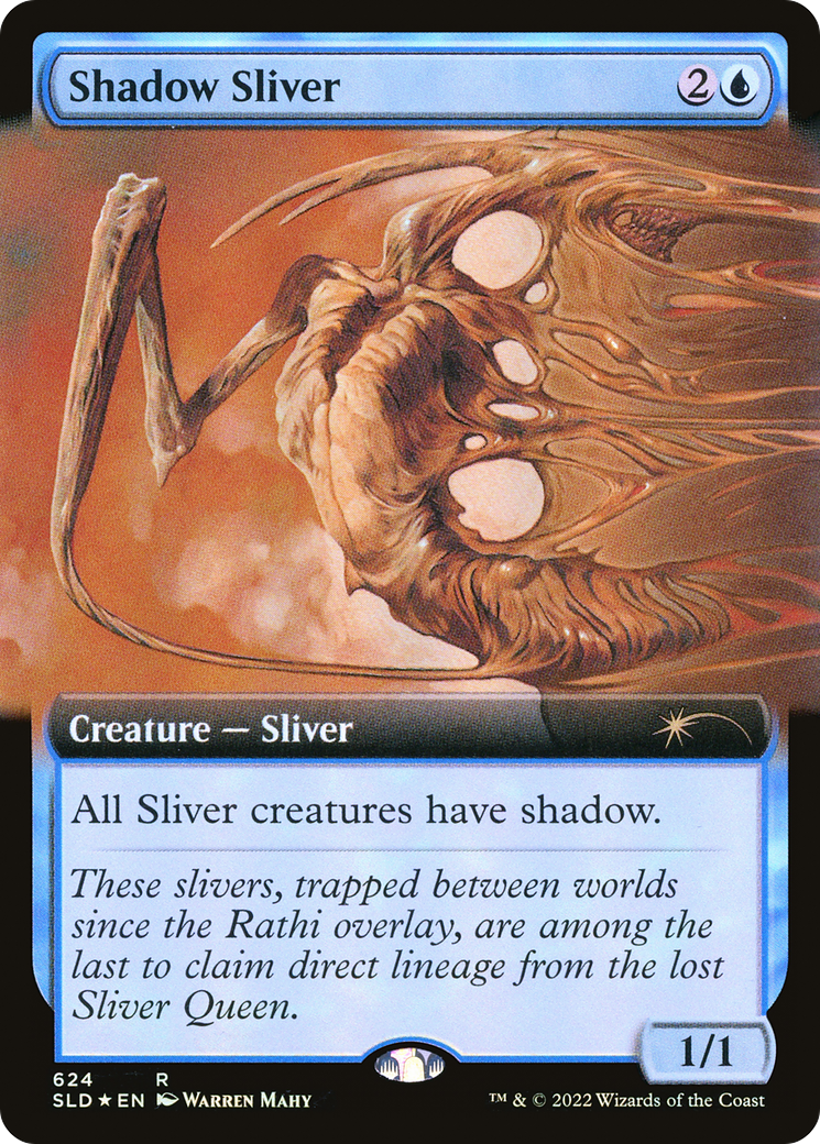 Shadow Sliver (Extended Art) [Secret Lair Drop Promos] | Jomio and Rueliete's Cards and Comics