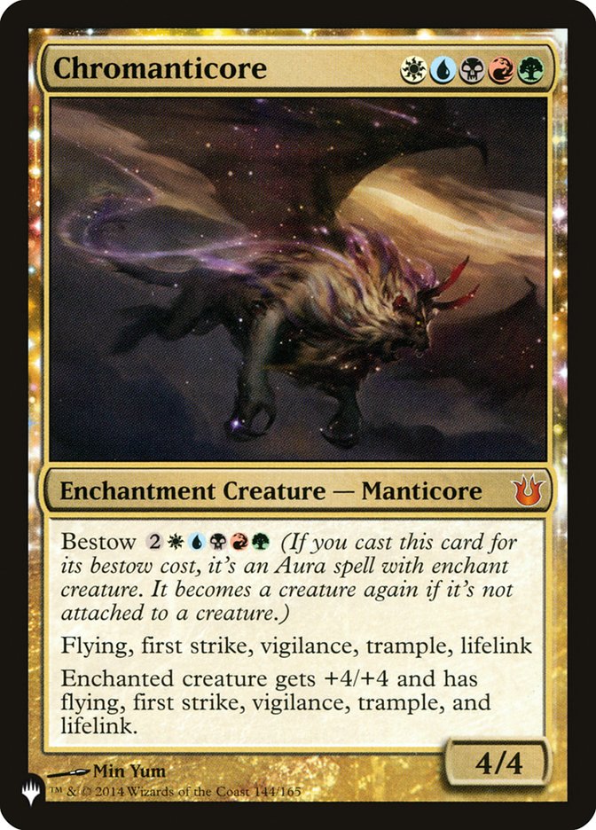 Chromanticore [The List] | Jomio and Rueliete's Cards and Comics