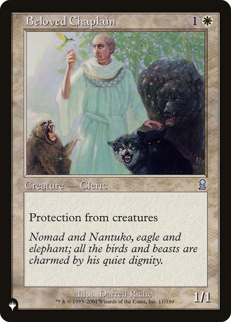 Beloved Chaplain [The List] | Jomio and Rueliete's Cards and Comics