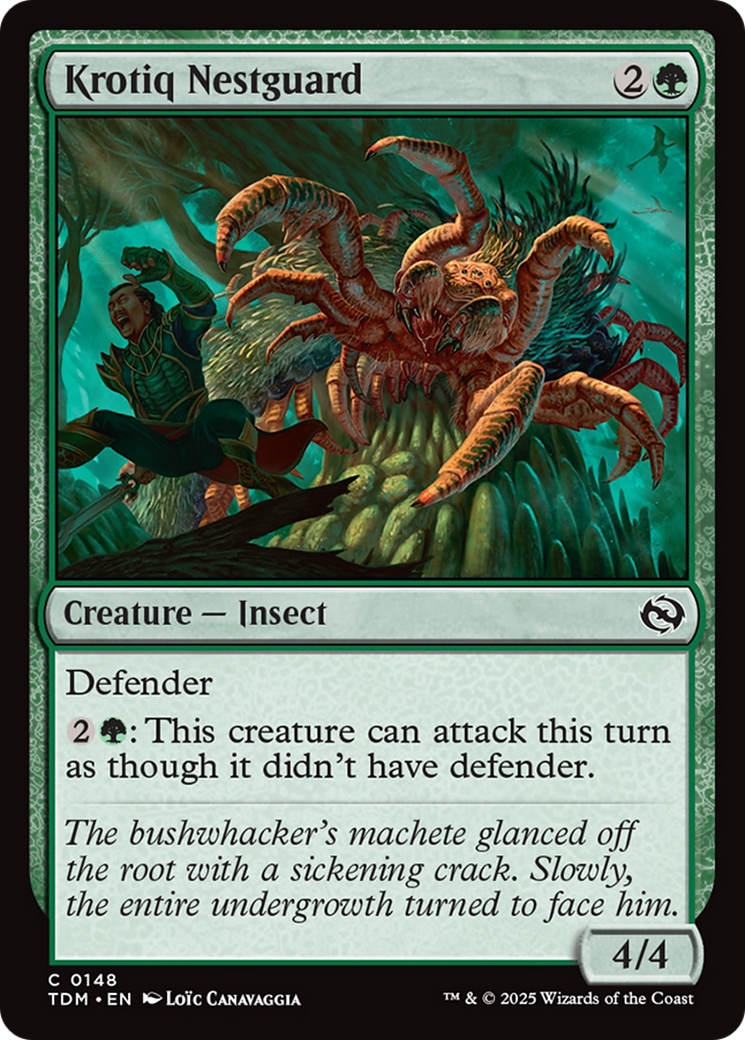 Krotiq Nestguard [Tarkir: Dragonstorm] | Jomio and Rueliete's Cards and Comics