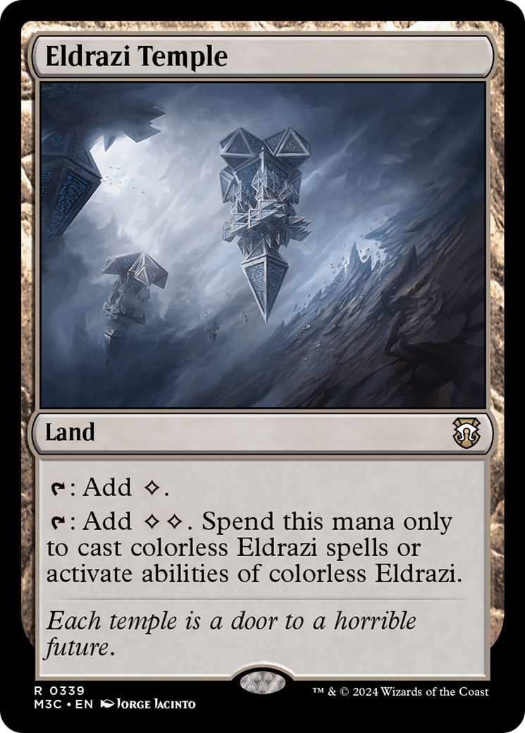 Eldrazi Temple (Ripple Foil) [Modern Horizons 3 Commander] | Jomio and Rueliete's Cards and Comics