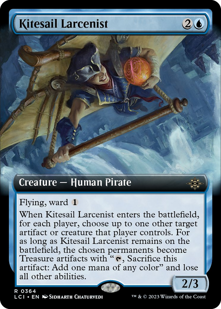 Kitesail Larcenist (Extended Art) [The Lost Caverns of Ixalan] | Jomio and Rueliete's Cards and Comics