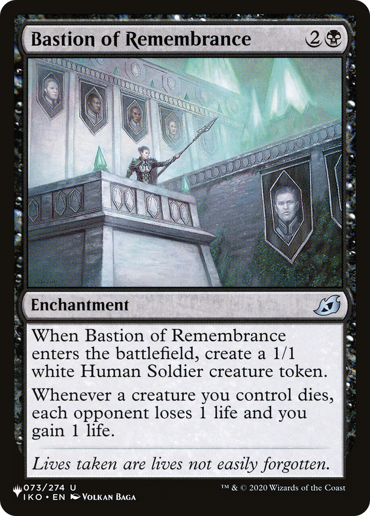 Bastion of Remembrance [The List] | Jomio and Rueliete's Cards and Comics