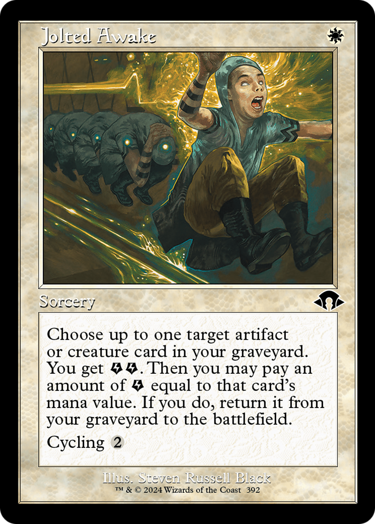 Jolted Awake (Retro Frame) [Modern Horizons 3] | Jomio and Rueliete's Cards and Comics