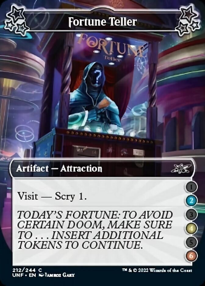 Fortune Teller (2-4-6) [Unfinity] | Jomio and Rueliete's Cards and Comics
