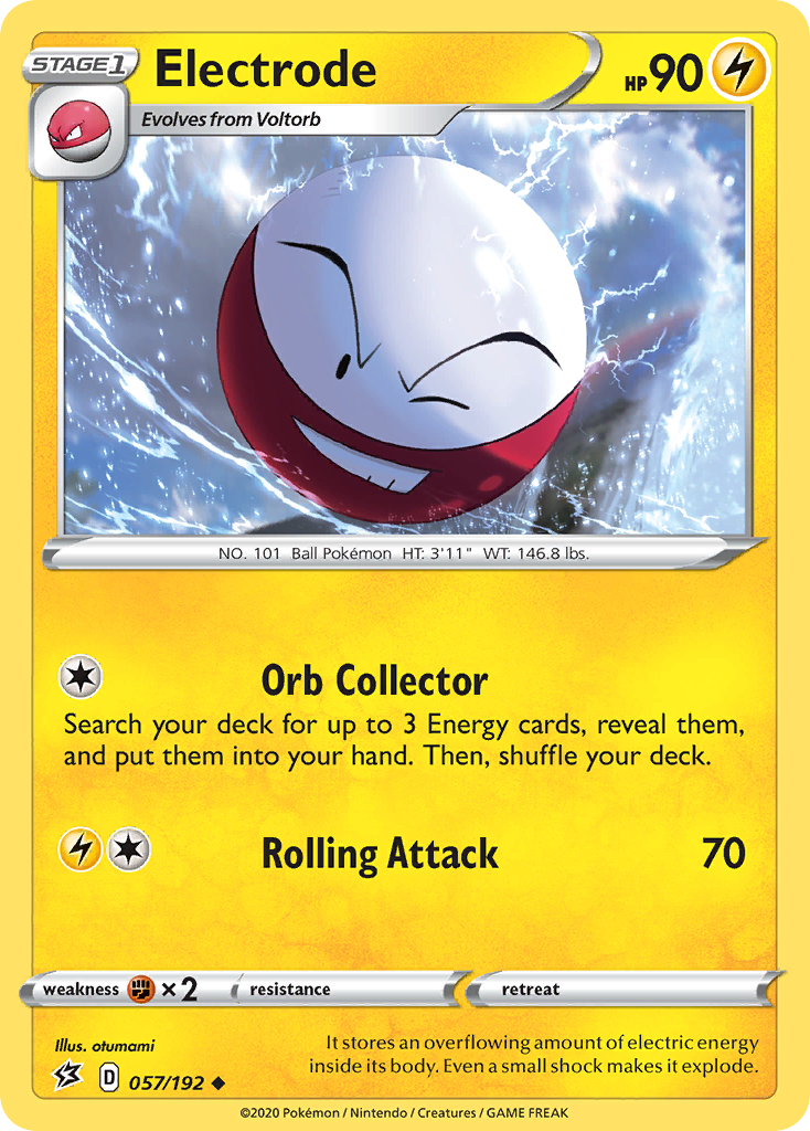 Electrode (057/192) [Sword & Shield: Rebel Clash] | Jomio and Rueliete's Cards and Comics