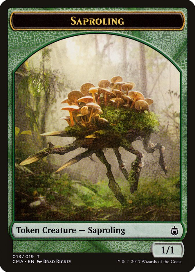 Saproling Token [Commander Anthology Tokens] | Jomio and Rueliete's Cards and Comics