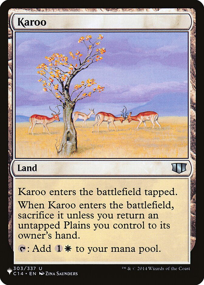 Karoo [The List] | Jomio and Rueliete's Cards and Comics