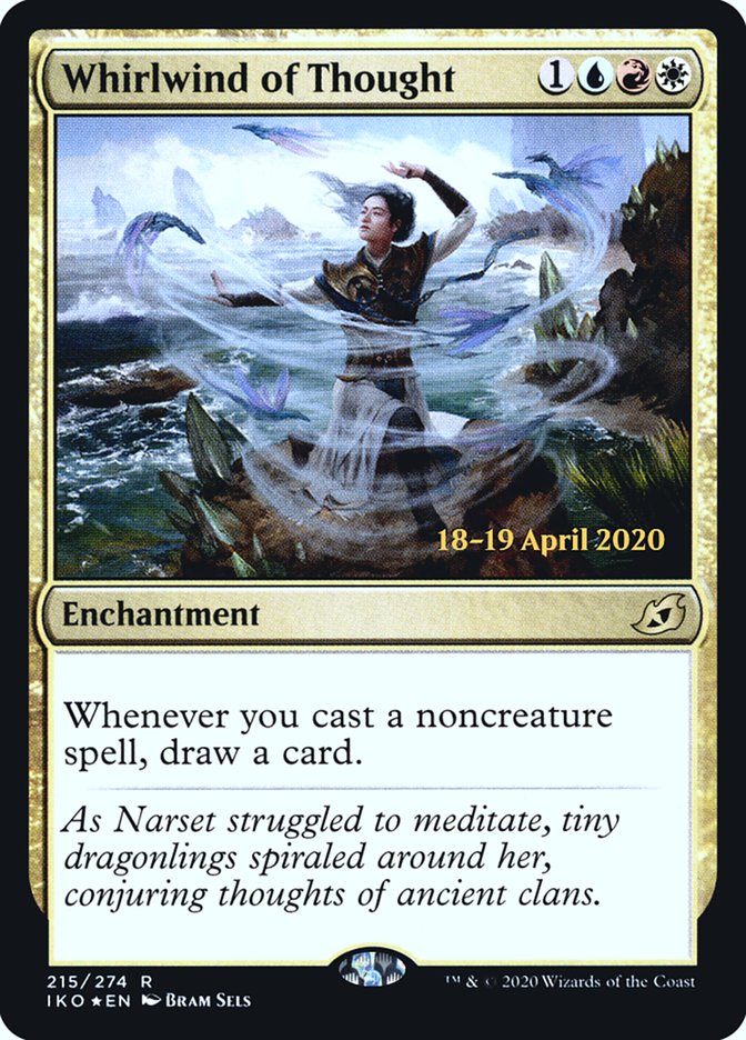 Whirlwind of Thought [Ikoria: Lair of Behemoths Prerelease Promos] | Jomio and Rueliete's Cards and Comics