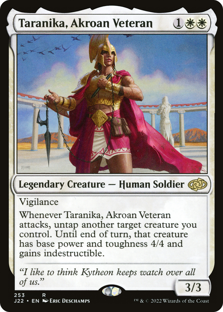 Taranika, Akroan Veteran [Jumpstart 2022] | Jomio and Rueliete's Cards and Comics