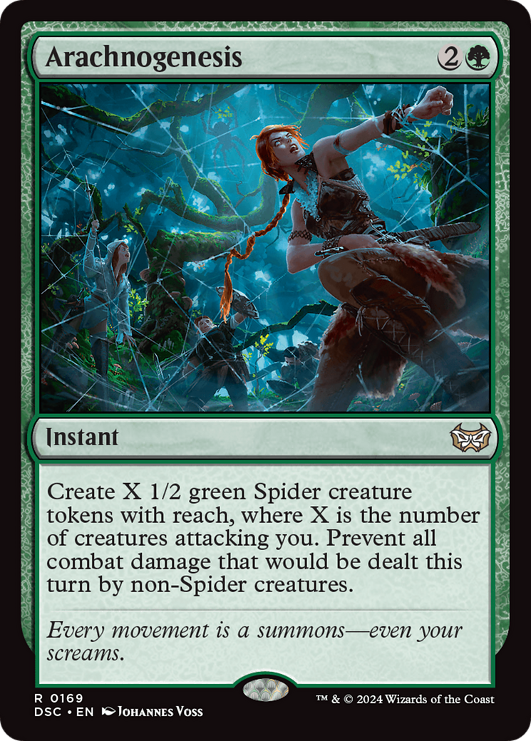 Arachnogenesis [Duskmourn: House of Horror Commander] | Jomio and Rueliete's Cards and Comics