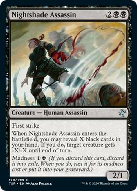 Nightshade Assassin [Time Spiral Remastered] | Jomio and Rueliete's Cards and Comics