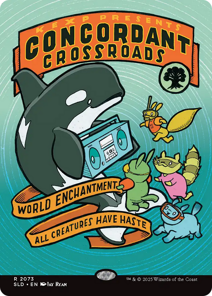 Concordant Crossroads (2073) [Secret Lair Drop Series] | Jomio and Rueliete's Cards and Comics
