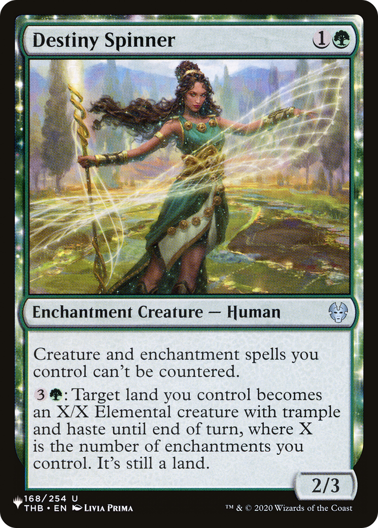 Destiny Spinner [The List] | Jomio and Rueliete's Cards and Comics