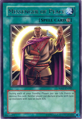 Messenger of Peace [RP01-EN082] Rare | Jomio and Rueliete's Cards and Comics