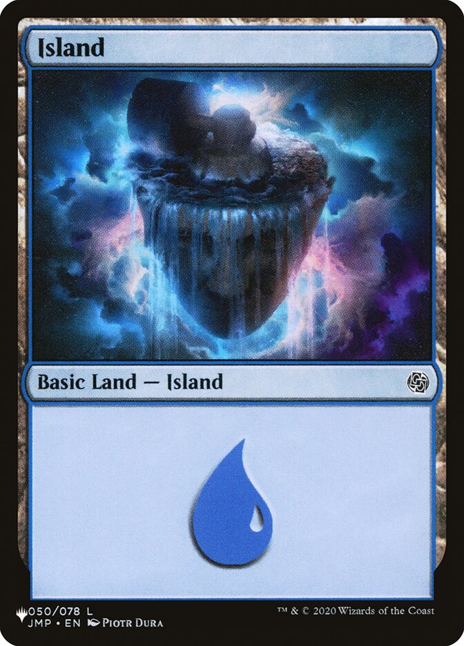 Island (50) [The List] | Jomio and Rueliete's Cards and Comics